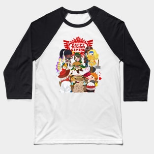 Monster Hunter Thanksgiving Baseball T-Shirt